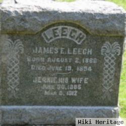 James E Leech