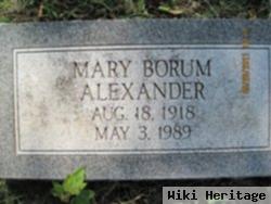 Mary Borum Alexander