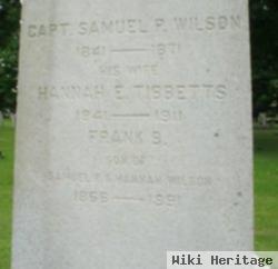 Capt Samuel P Wilson