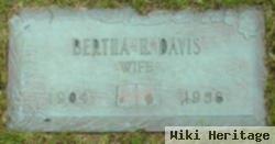 Bertha H Davis