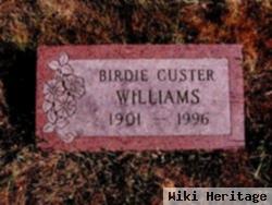 Birdie Fay Custer Williams