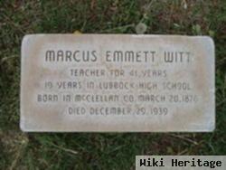 Marcus Emmett Witt