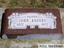 Johannes I "john" Kupers, Sr