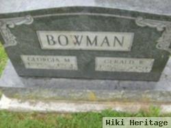 Georgia M. Wilson Bowman