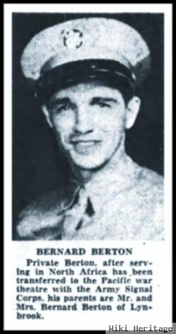 Bernard W Berton, Jr