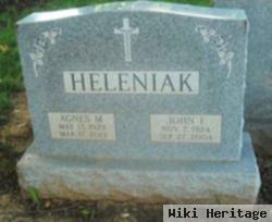 John F Heleniak