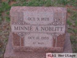 Minnie Ann Hodges Noblitt