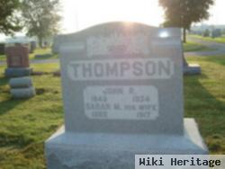 Sarah M Johnson Thompson