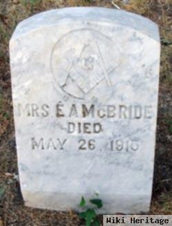 Mrs E A Mcbride