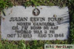 Cpl Julian Ervin Ford