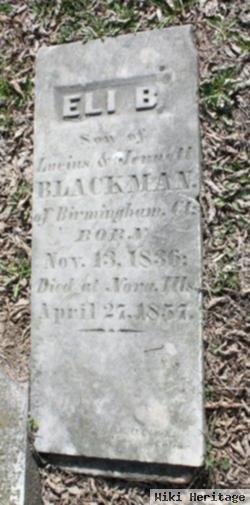 Eli B Blackman