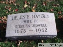 Helen E Hayden Sidwell