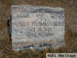 Homer Thomas Snider