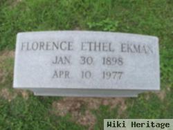 Florence Ethel Ekman