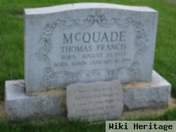 Thomas Francis Mcquade