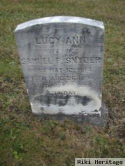 Lucy Ann Algard Snyder