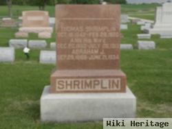 Abraham J Shrimplin