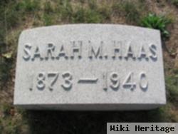 Sarah M Haas