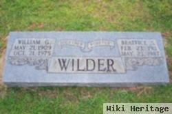 William G Wilder