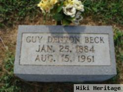 Guy Denton Beck