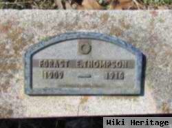 Forast E Thompson