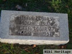 Etta Lowry