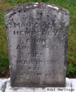 Mary Ann Hemperly