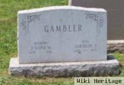 Gertrude J Reed Gambler