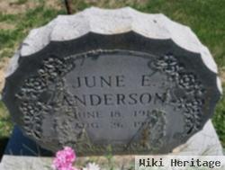 June E Mitchell Anderson