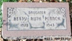 Betty Ruth Planck