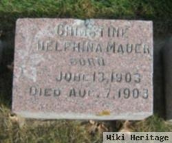 Christina Delphina Mauer