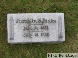 Franklin G Bixler