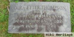 Cora Etter Thompson Harward