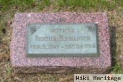 Bertha Benson Kinnander
