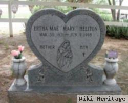 Ertha Mae "mary" Heliton