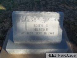 Edith Gertrude Bell Hester