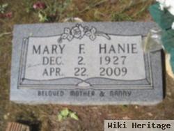 Mary F Hanie