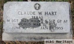 Claude W Hart