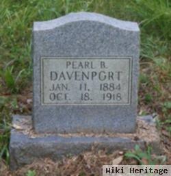 Pearl B Davenport