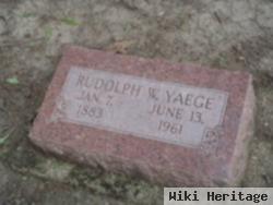 Rudolph William Yaege