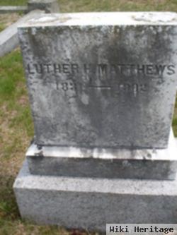 Luther H. Matthews