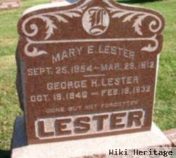 Mary E Lester