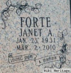 Janet Forte