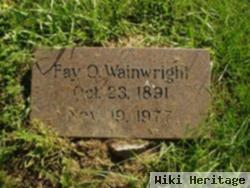 Fay Oma Wainwright