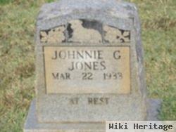 Johnnie G Jones