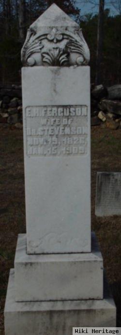 Esther H Ferguson Stevenson