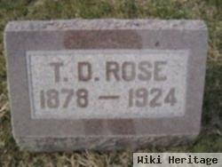 Thomas D. "tom" Rose