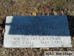 Sgt Aloysius V. Hill