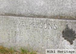 Hazel E Persons Wyckoff