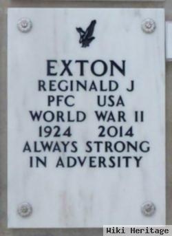 Reginald J Exton